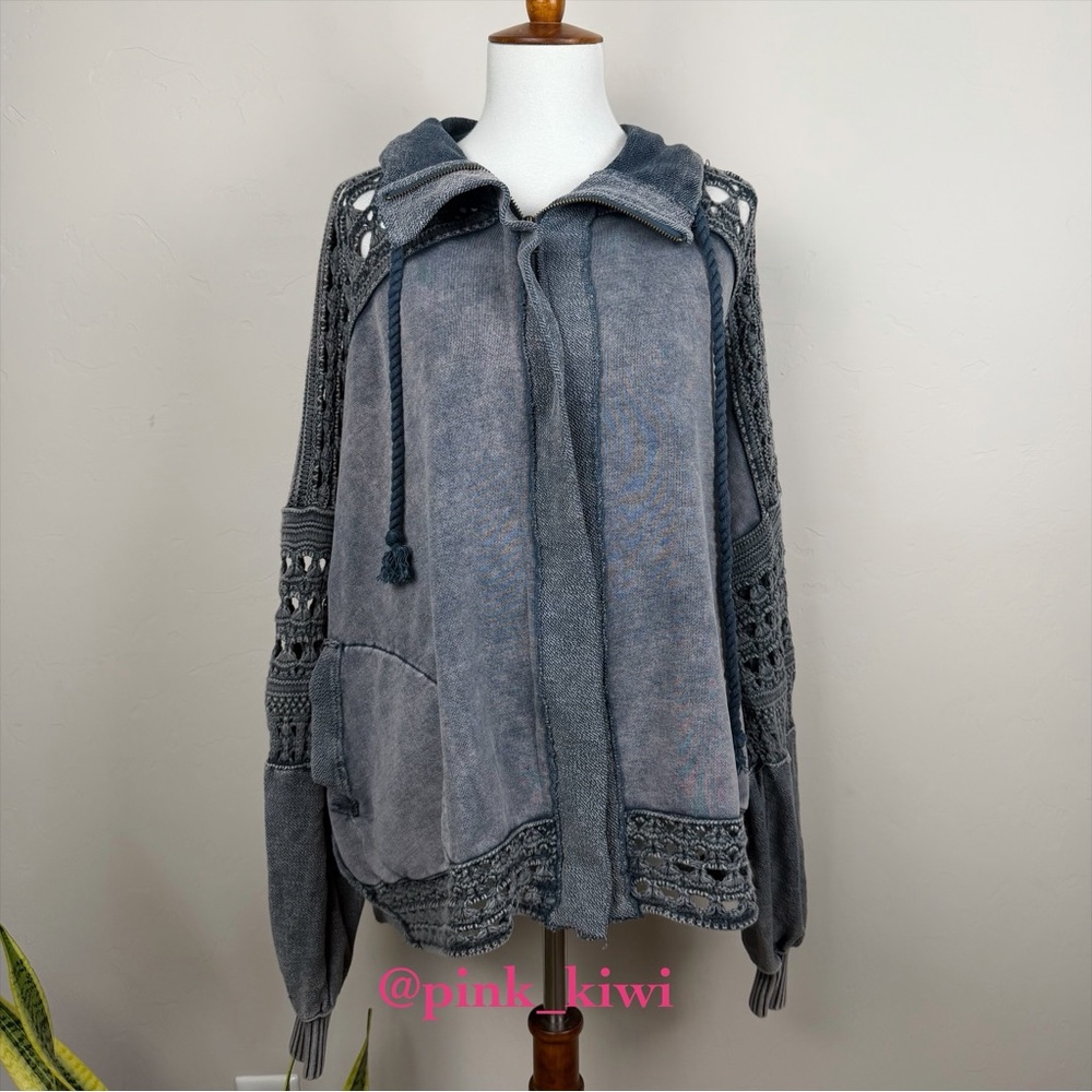 Free People Dune Bug Distressed Cardigan